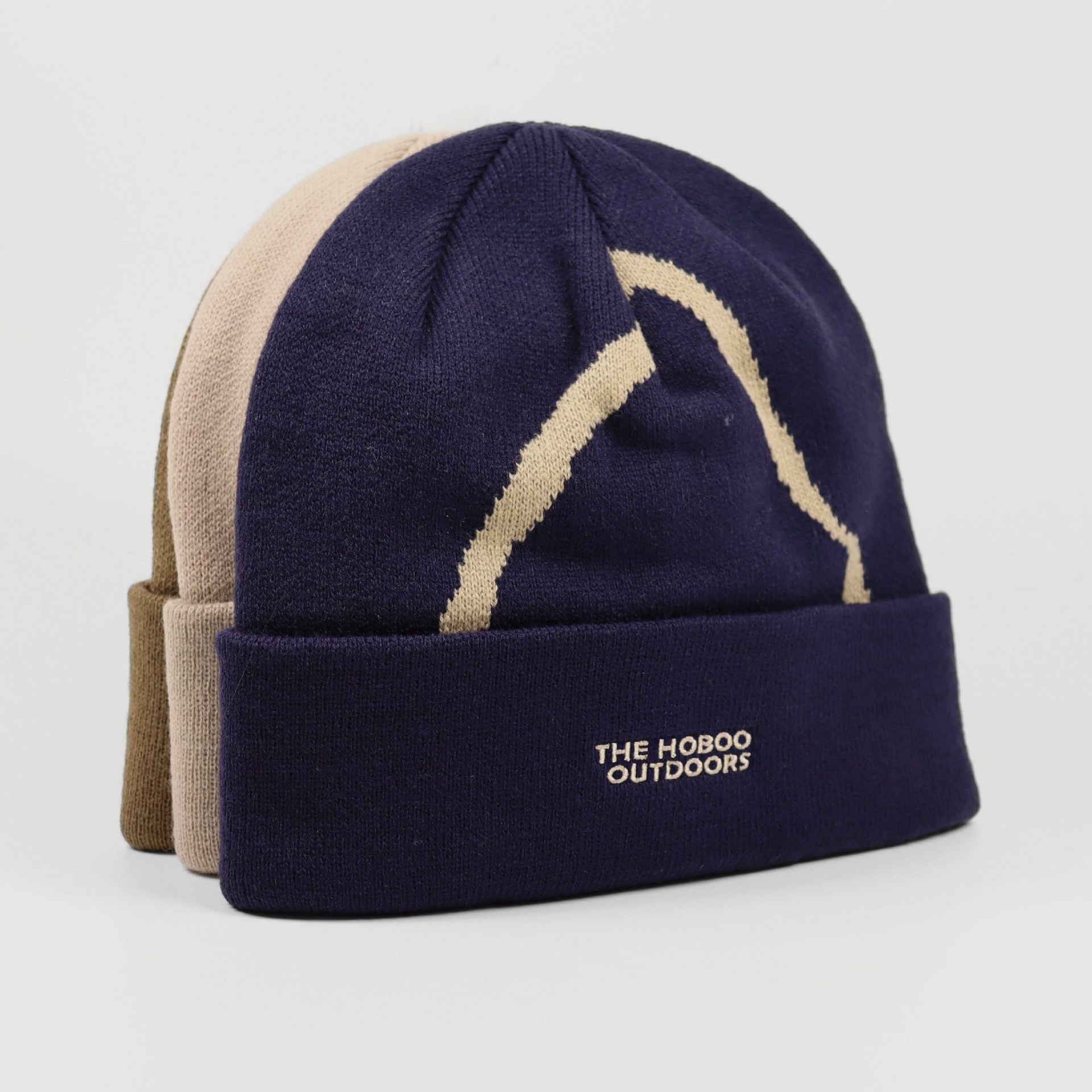 Outdoor Mountaineering Warm-Keeping and Cold-Proof Jacquard Beanie