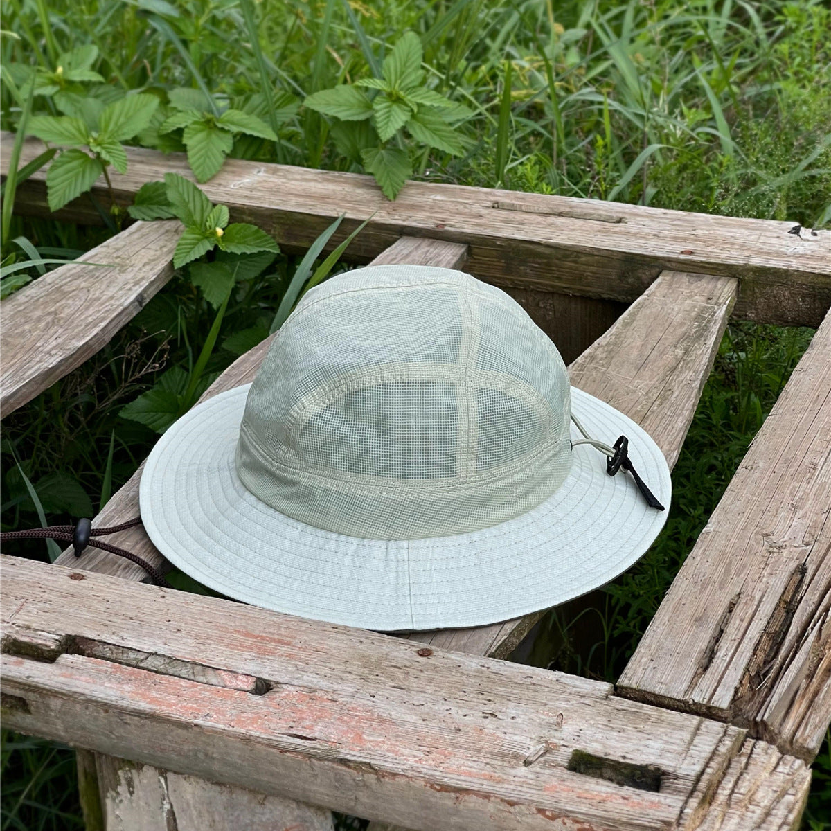 Summer Outdoor Sports Mesh Lightweight Breathable Bucket Hat