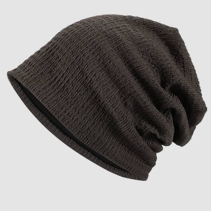 Three-Dimensional Texture Thin Personality Pile Heap Cap Beanie Hat
