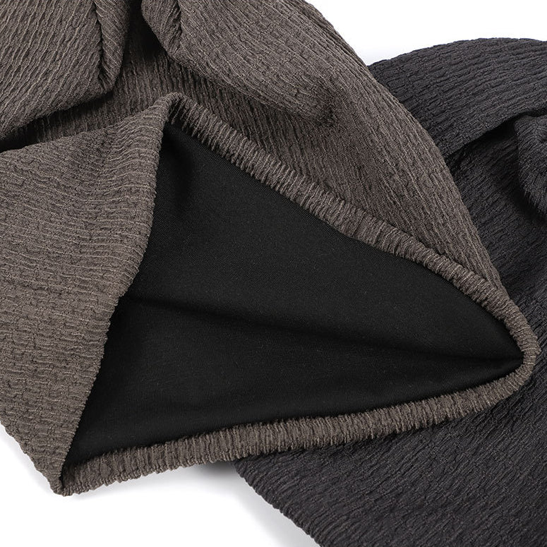 Three-Dimensional Texture Thin Personality Pile Heap Cap Beanie Hat