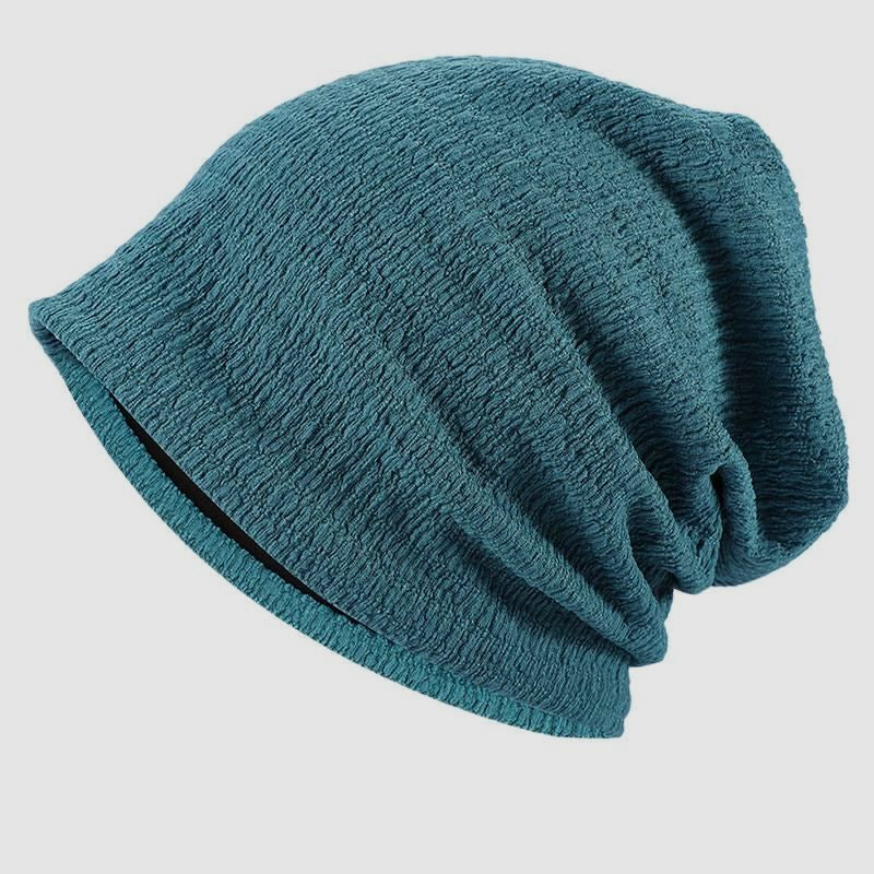 Three-Dimensional Texture Thin Personality Pile Heap Cap Beanie Hat