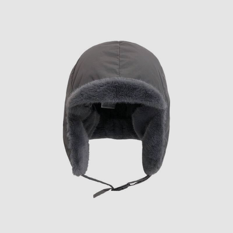 Down Cotton Warm Ear Protection Hat Cycling Windproof Helmet Liner Hat