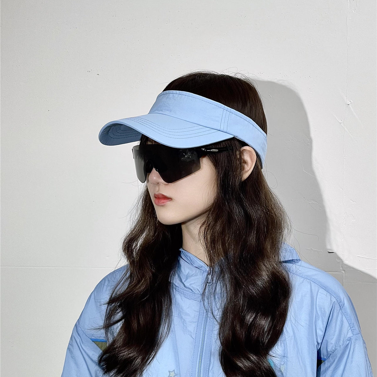 Lightweight Breathable Quick-Dry Visor Cap Outdoor Sports Visor