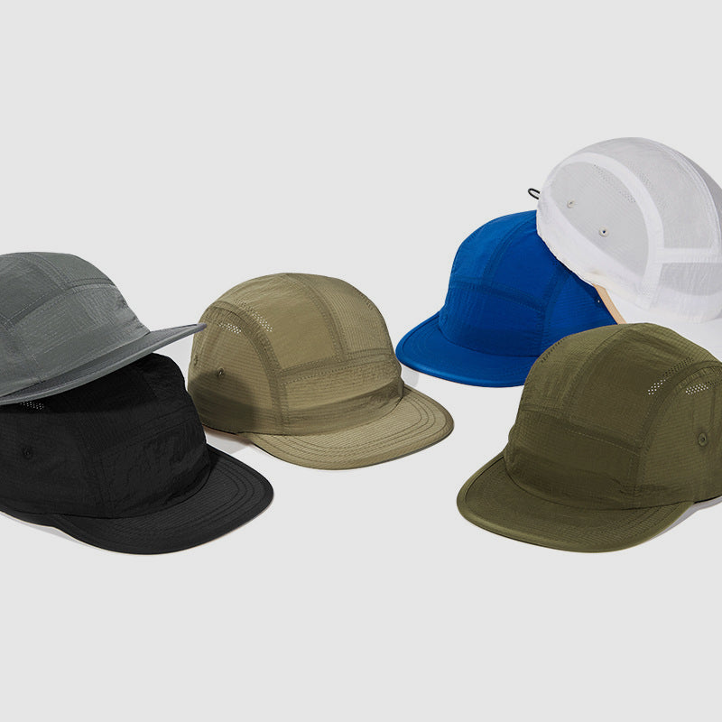 Lightweight Breathable Quick-Drying Mesh 5 Panel Cap
