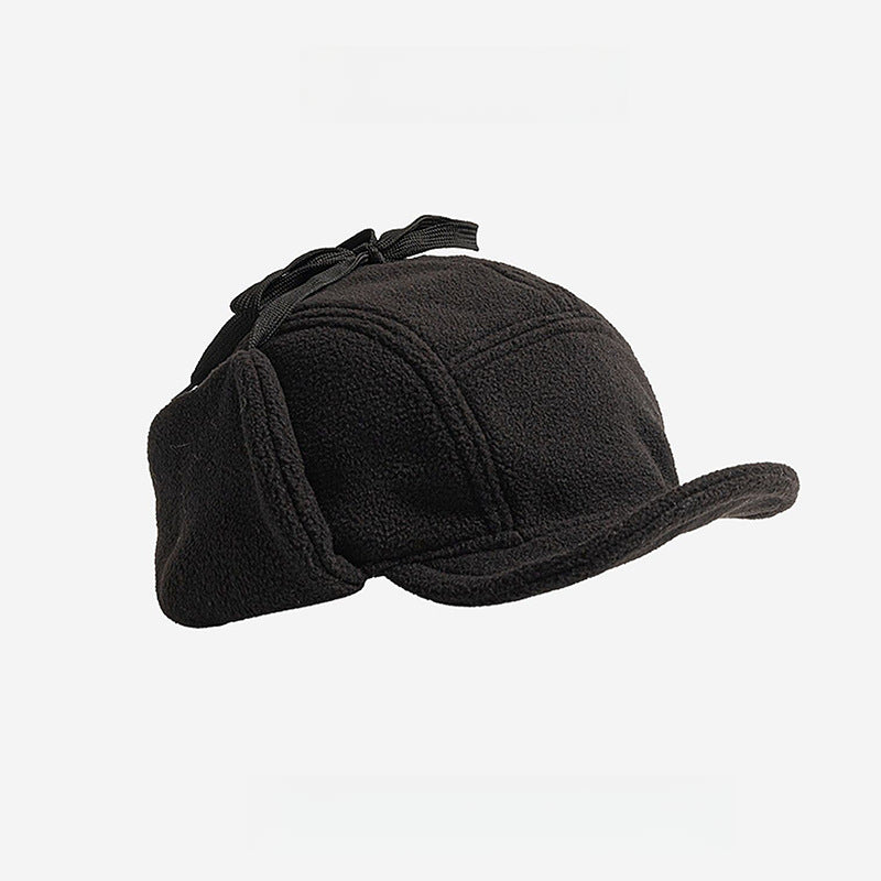 Windproof Warm Polar Fleece Earmuffs Hat Cold-Proof