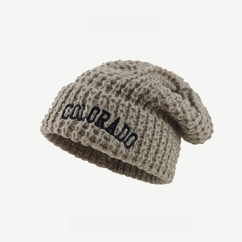 Loose Large Design Letters Beanie