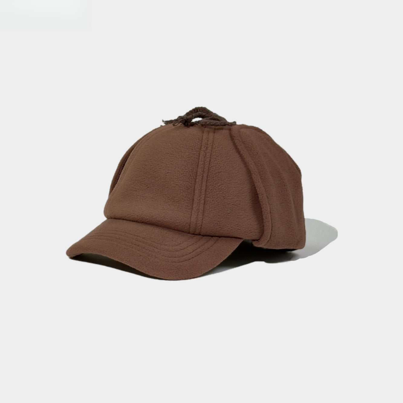 Polar fleece ear protection hat for outdoor cycling warmth