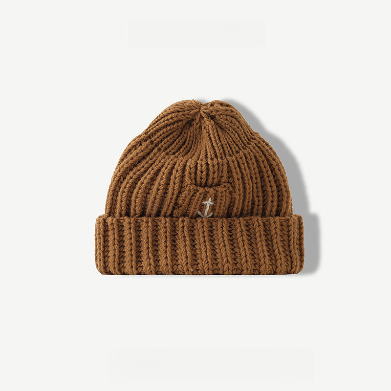 Autumn and Winter Warm Loose Version Knitted Hat