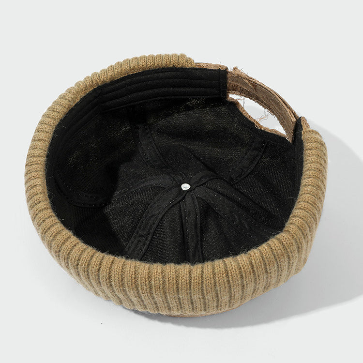 Ripped Knit Brimless
