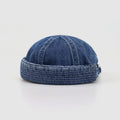 Débardeur bouclé en denim délavé