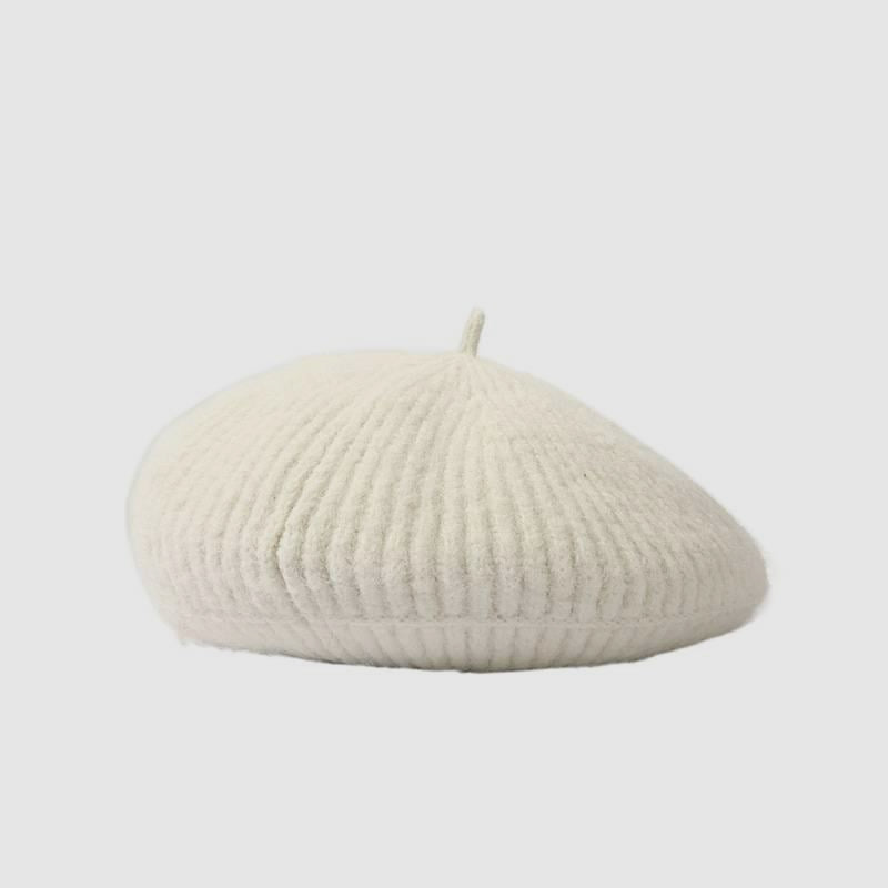 Wool Blend Minimalist Versatile Retro Beret