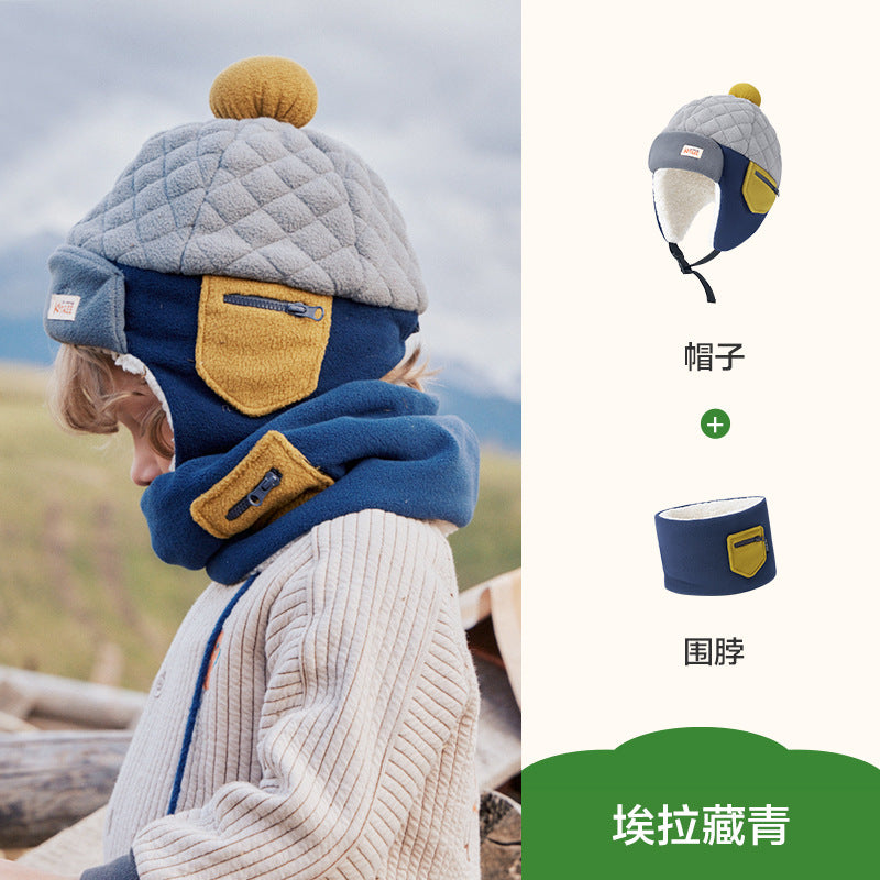 Children's Ear Protection Hat Lightweight and Warm