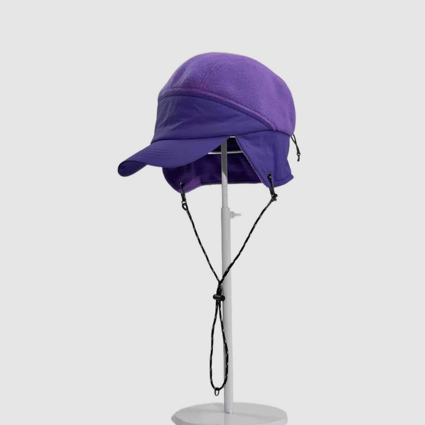 Polar Fleece Warm Cycling Hat Cold-Proof Plush Ear Protection Hat