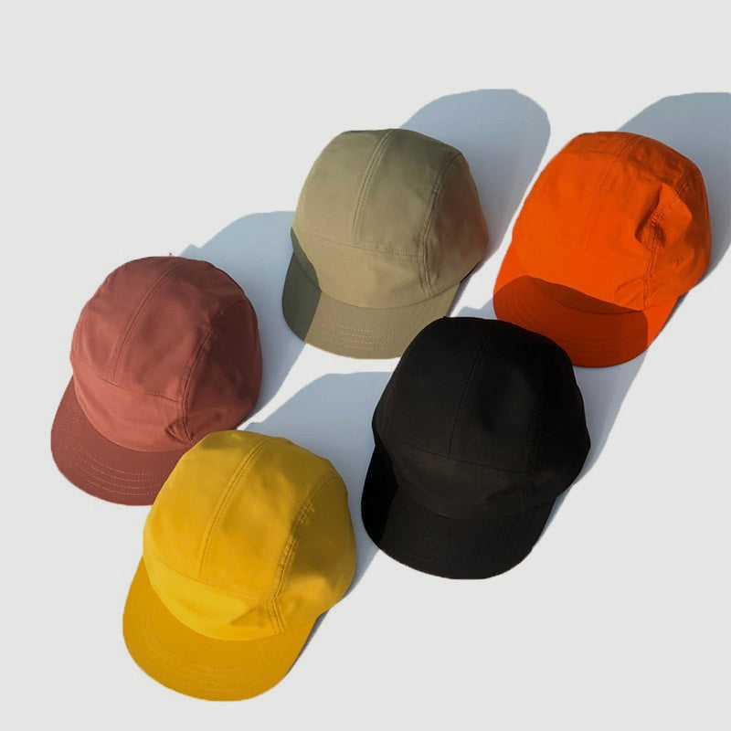 Solid Color Lightweight 5 Panel Cap