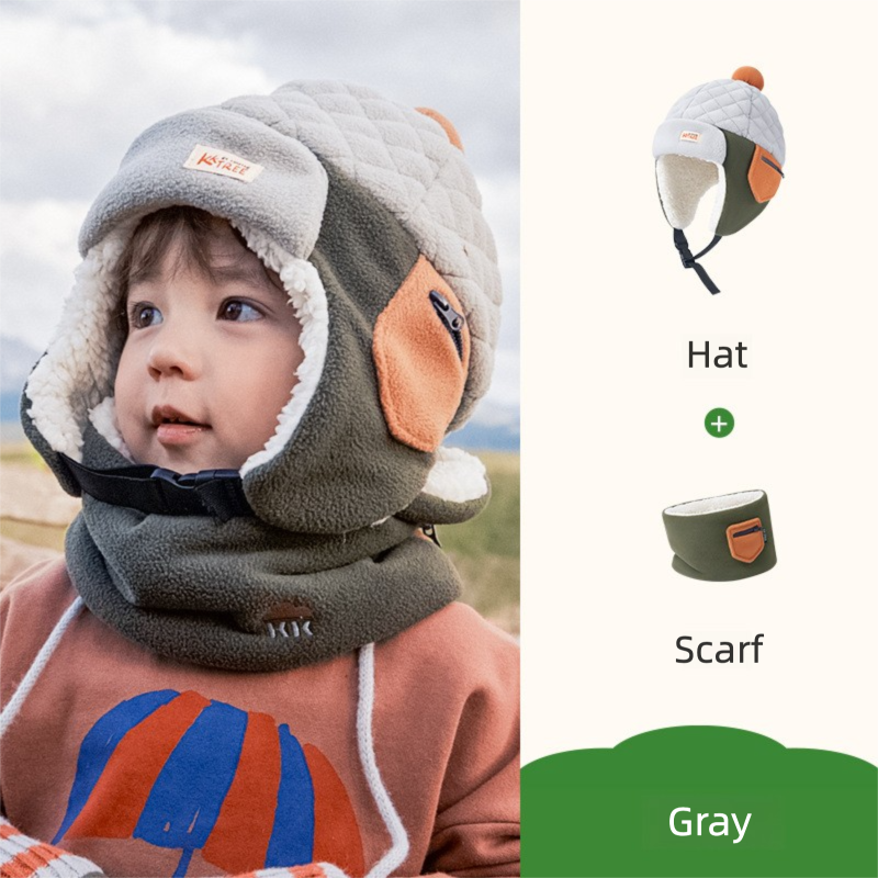 Children's Ear Protection Hat Lightweight and Warm