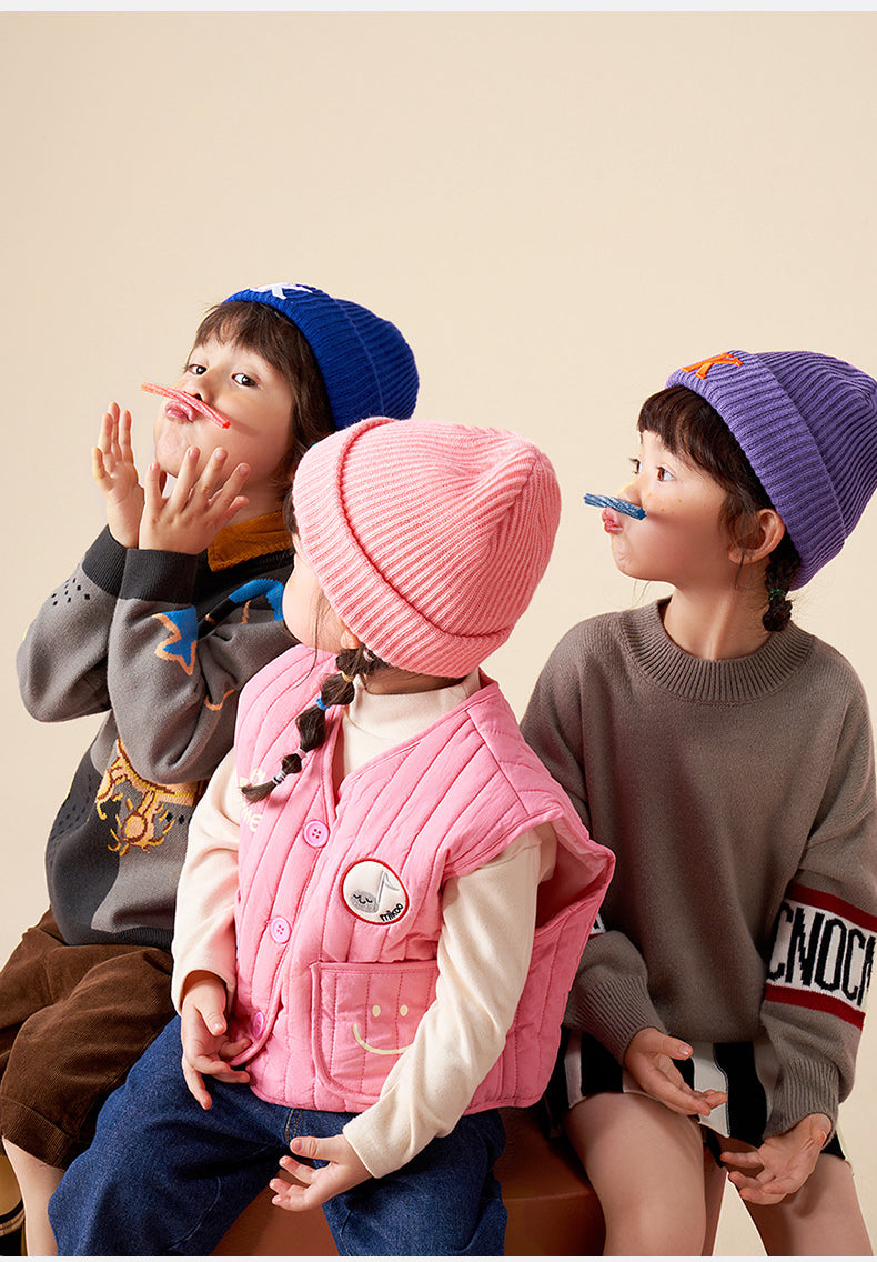 Children's Warm Knitted Anti-Pilling Beanie