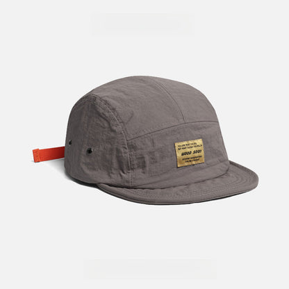 Japanese Style Quick-Drying Breathable Short Brim 5 panel Cap