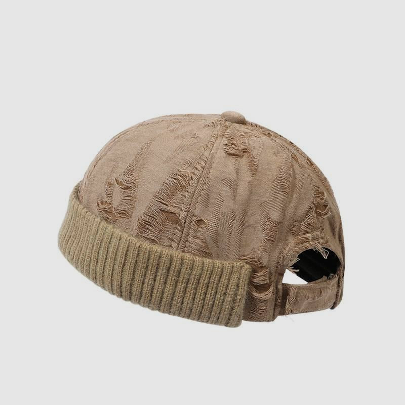 Ripped Knit Brimless