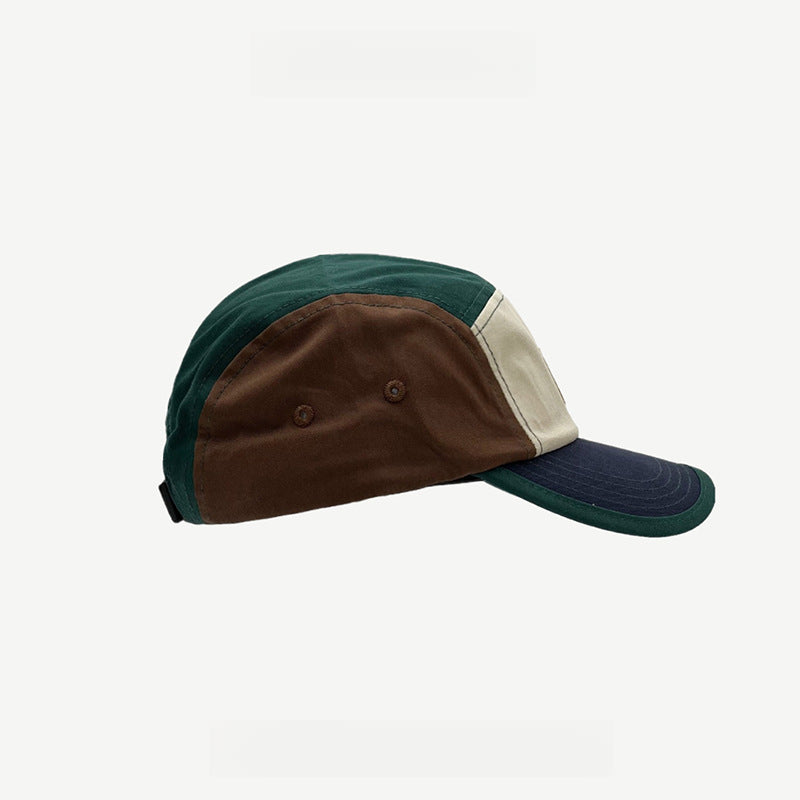 Color Matching Pure Cotton 5 panel Cap