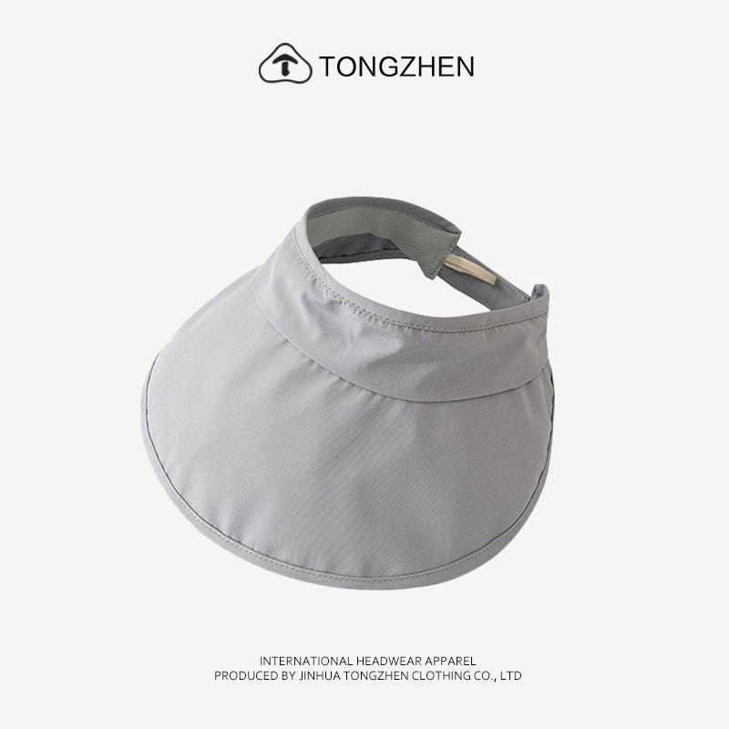 Lightweight Quick-Dry UV Protection Wide Brim Sun Hat Foldable Visor Hat Outdoor Hat for Cycling