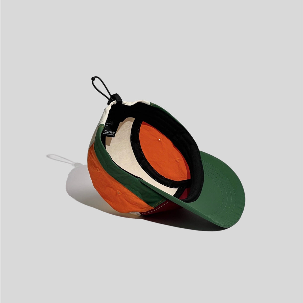 Workwear Color-Block Quick-Dry Camping 5 panel Cap