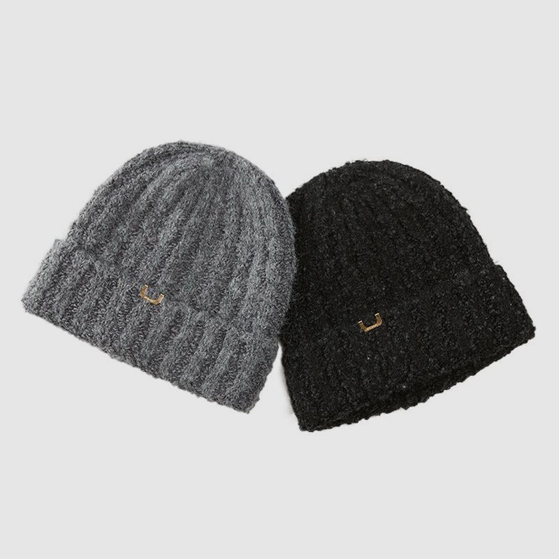 Big Head Circumference Elastic Fleece Beanie