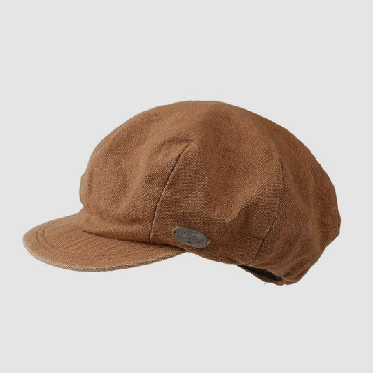 Cotton and Linen Material Breathable Newsboy Cap