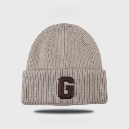 G Letters Thickened Warm Beanie