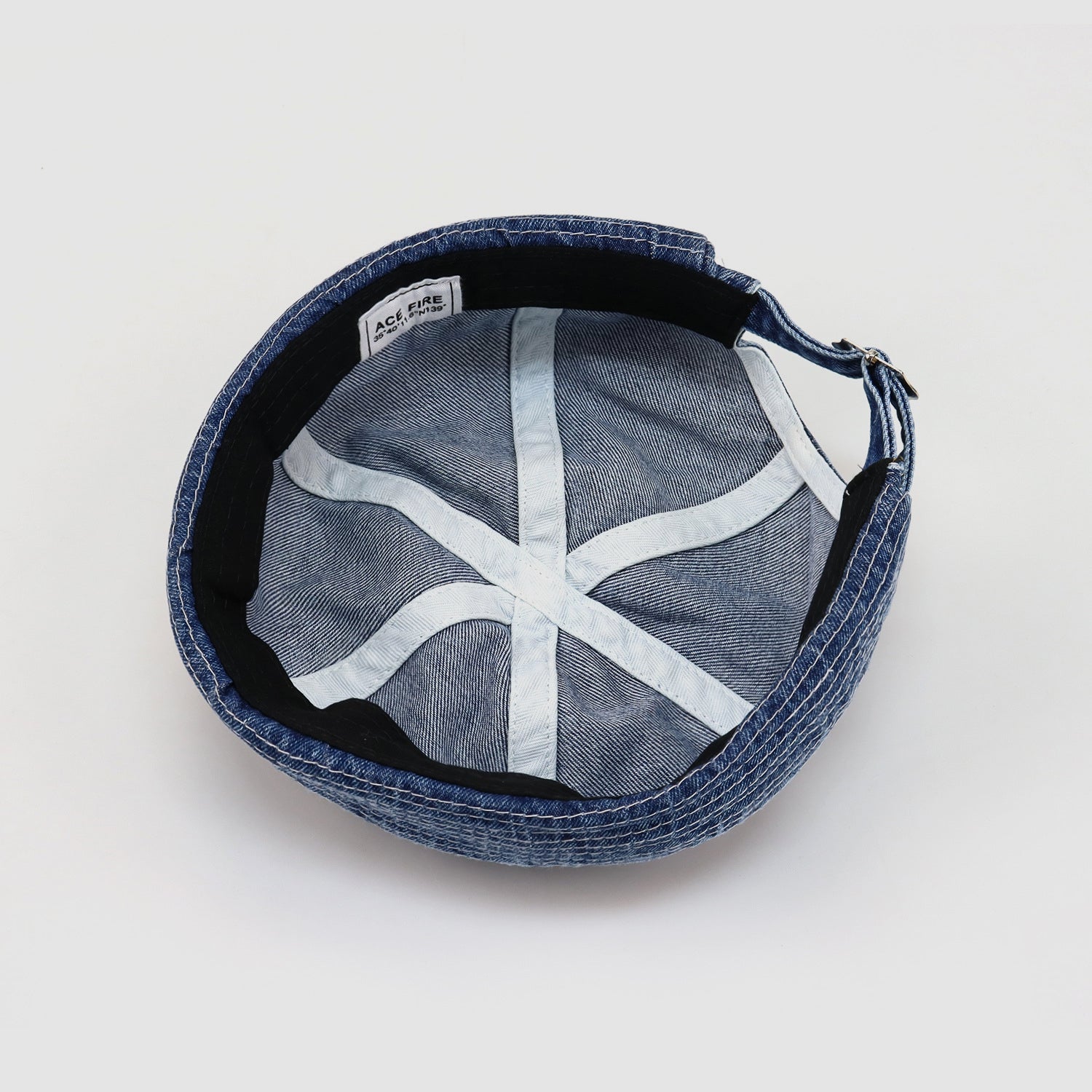 Denim Blue Cloth Label Bucket