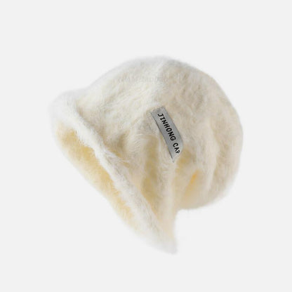 Loose Big Head Circumference Warm Beanie