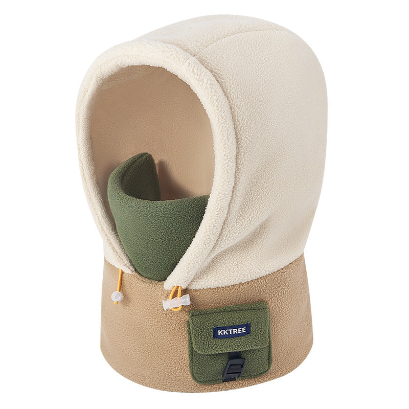 Children's Hat Scarf Integrated Windproof Mask Anti-static Ear Protection Hat