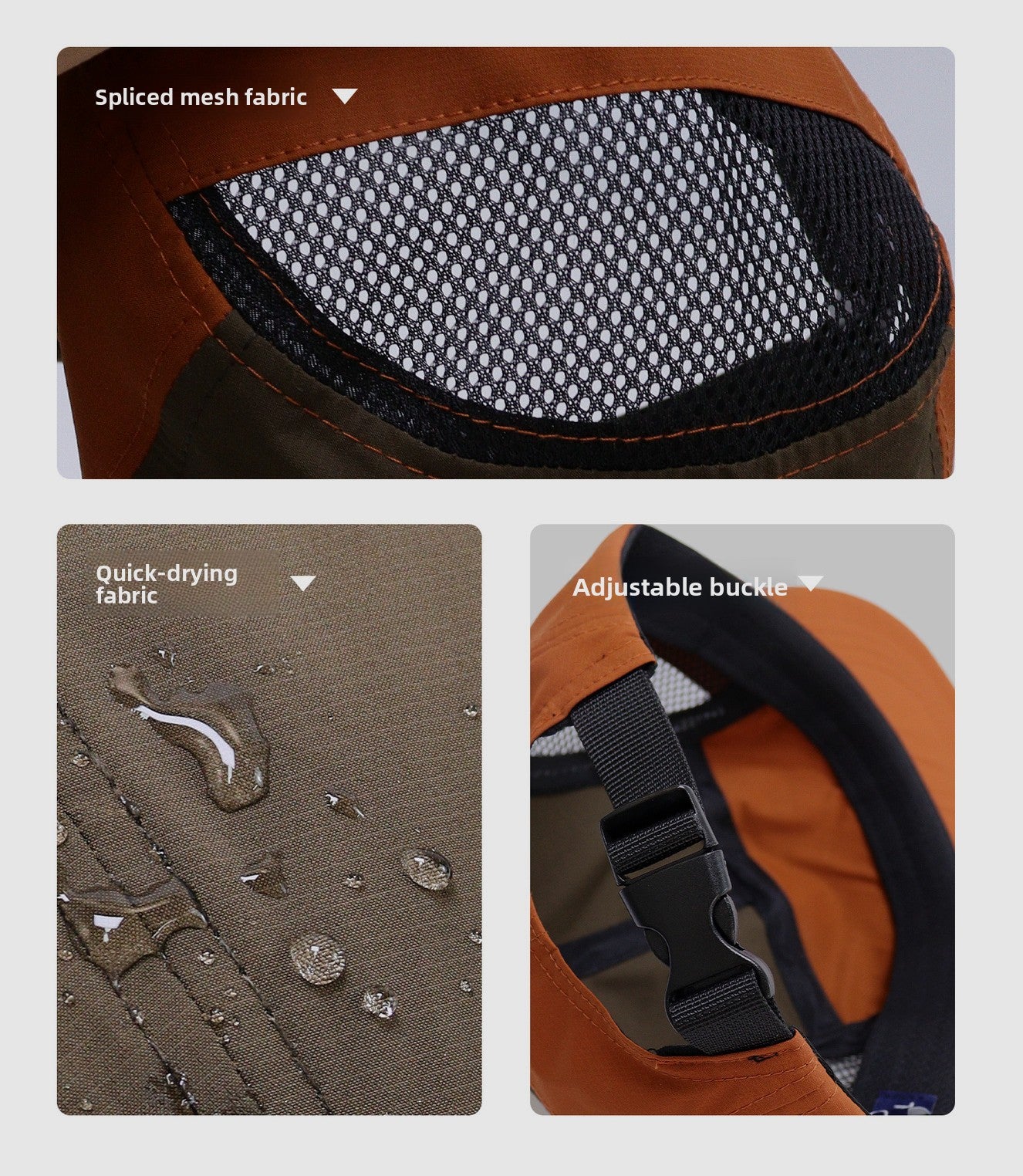 Mesh Quick-Dry 5-Panel