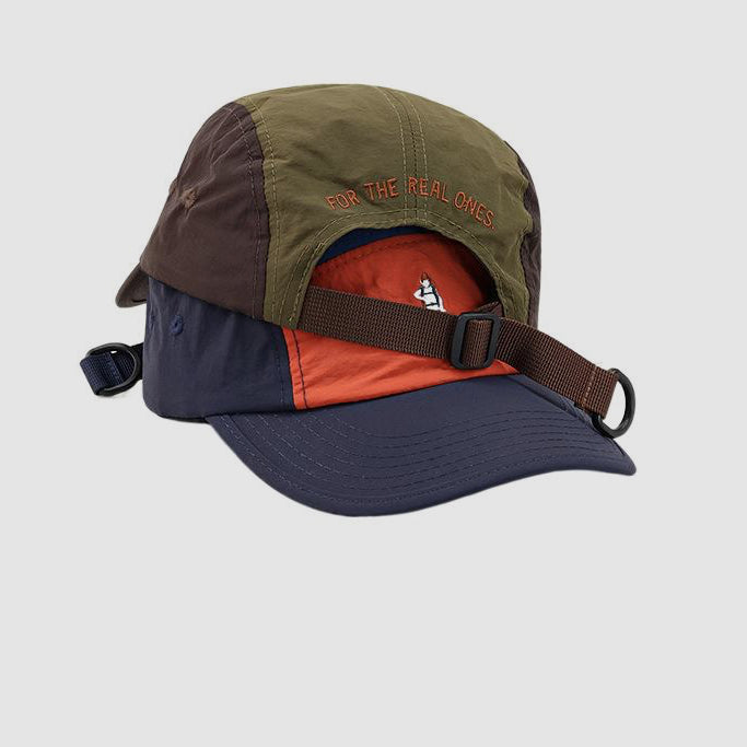 Quick-dry Embroidered 5-panel Cap