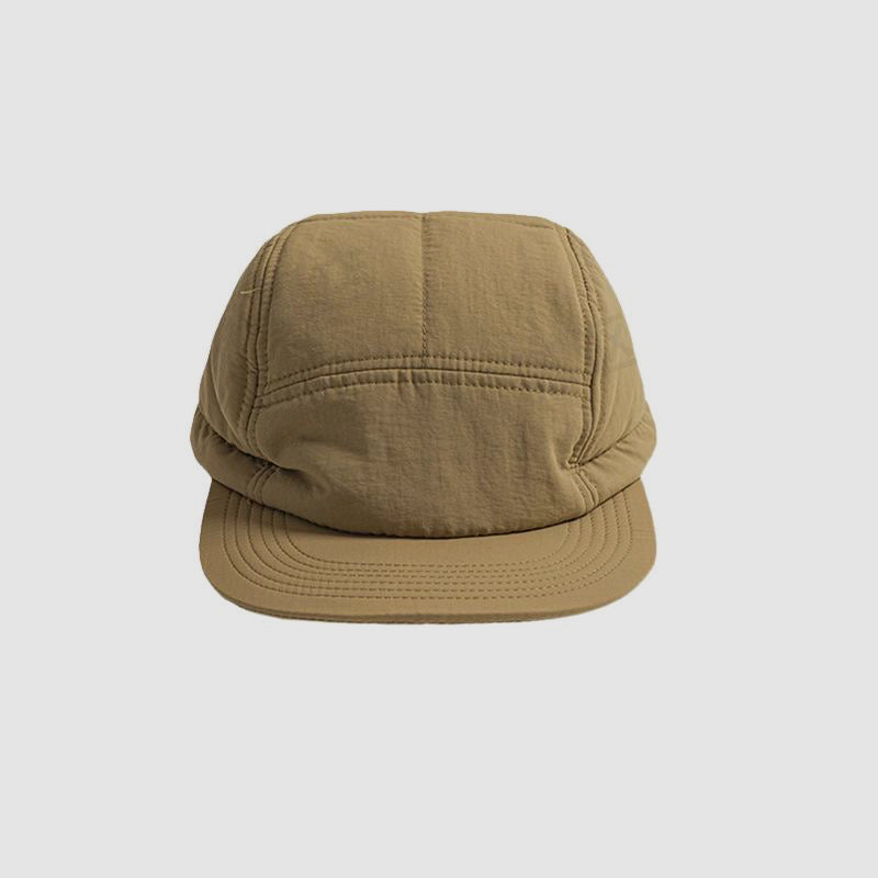 Autumn and Winter Quilted Warm 5 Panel Cap