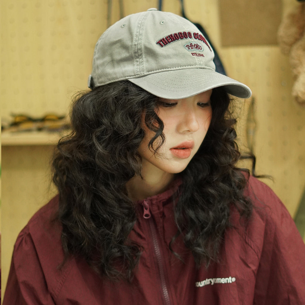 Letter Embroidered Baseball Cap
