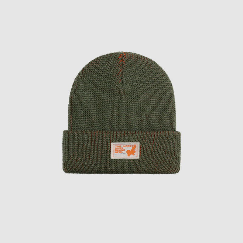 Color Block Knitted Cold-Proof Warm Beanie