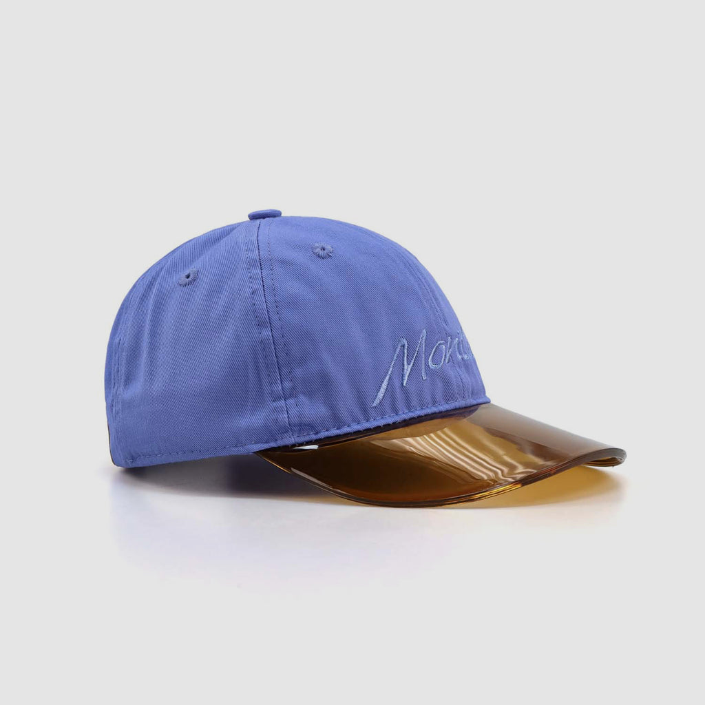 Eco-friendly Plastic Brim Spliced Cotton Baseball Cap