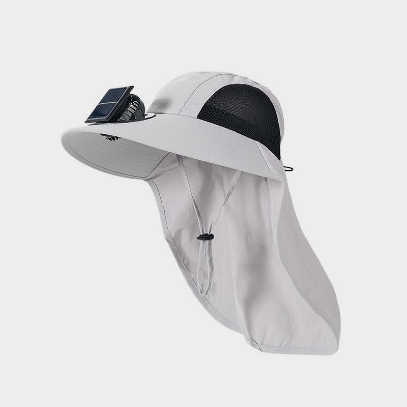 Fan Hat Men Summer Outdoor Sun Protection Fishing Hat Fisherman Hat