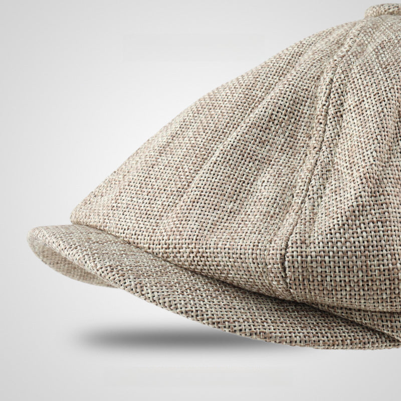 Berretto con visiera traspirante sottile da uomo per esterni