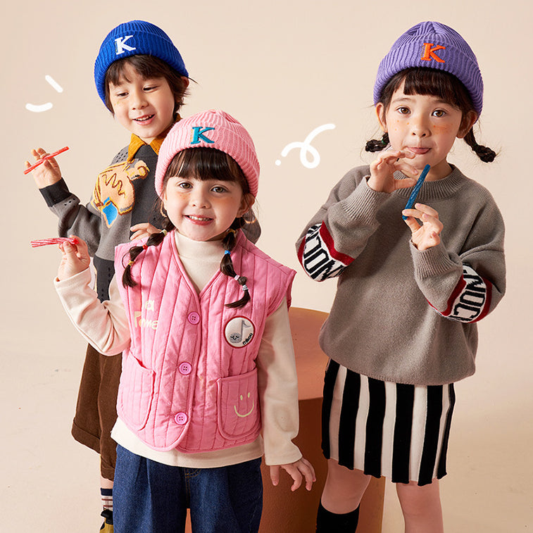 Children's Warm Knitted Anti-Pilling Beanie