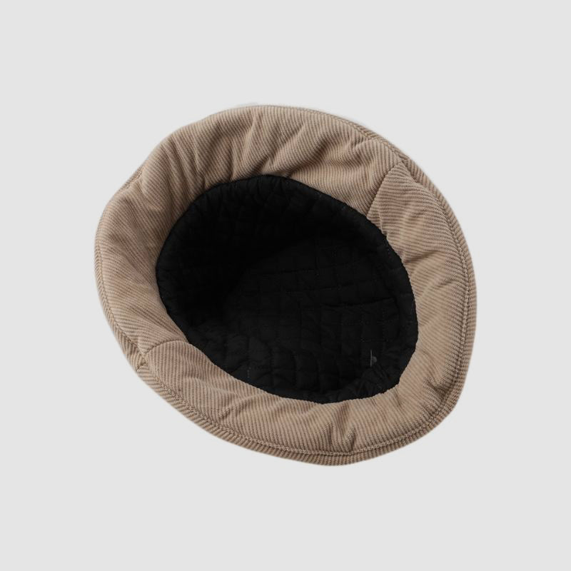 Corduroy Cotton Padded Thickened Warm Bucket