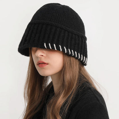 Lock Edge Autumn and Winter Wool Beanie