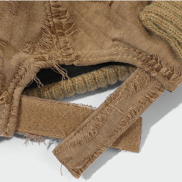 Wasteland Style Distressed Frayed Docker Cap