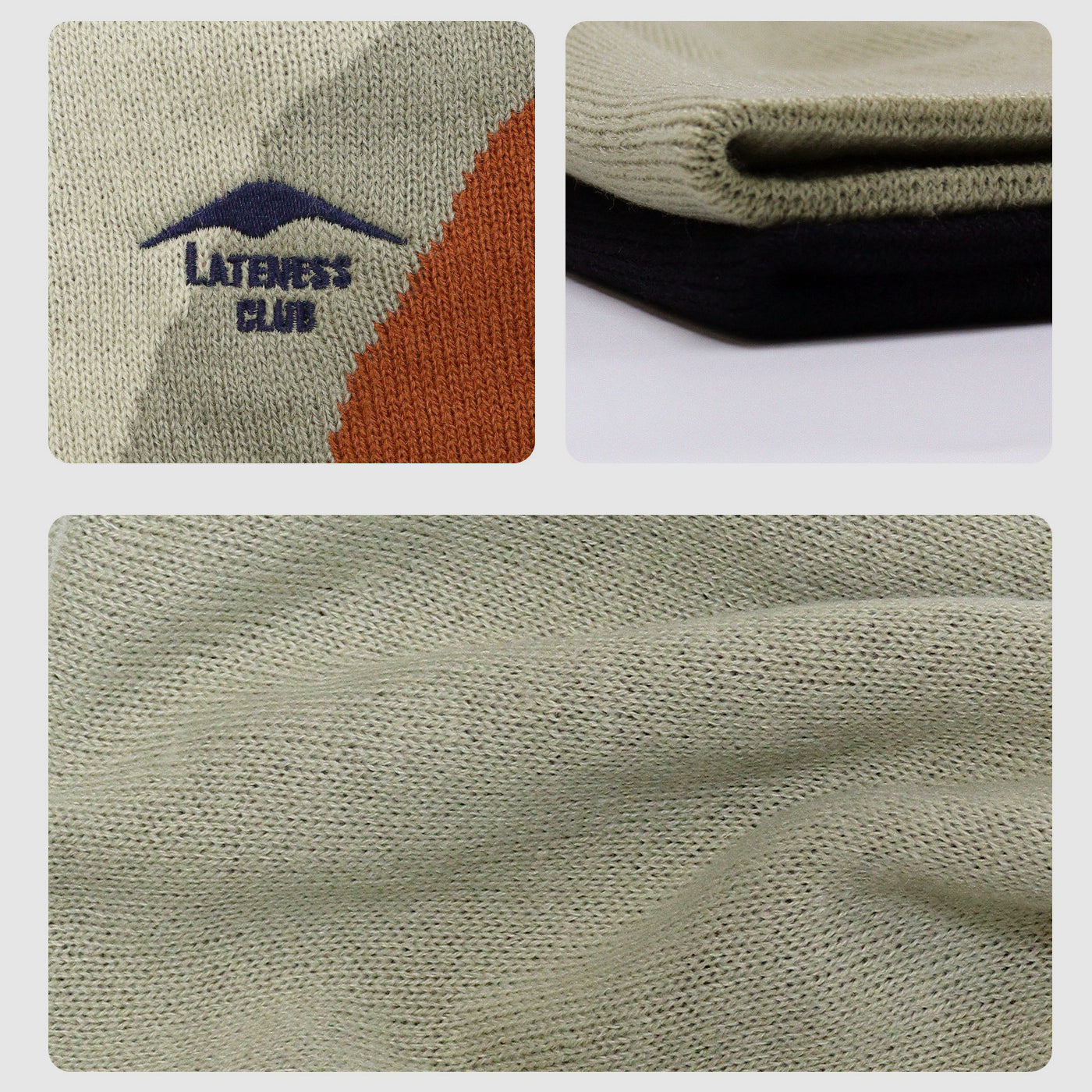 Autumn Winter Commute Womens Color-Block Ear Flap Knit Hat