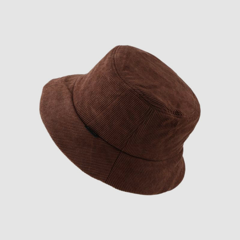 Corduroy Cotton Padded Thickened Warm Bucket