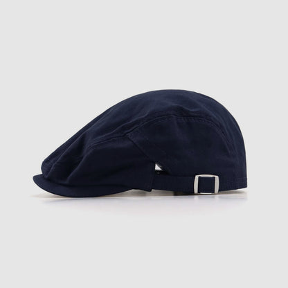 Reversible Drawstring Design Button Flat Cap