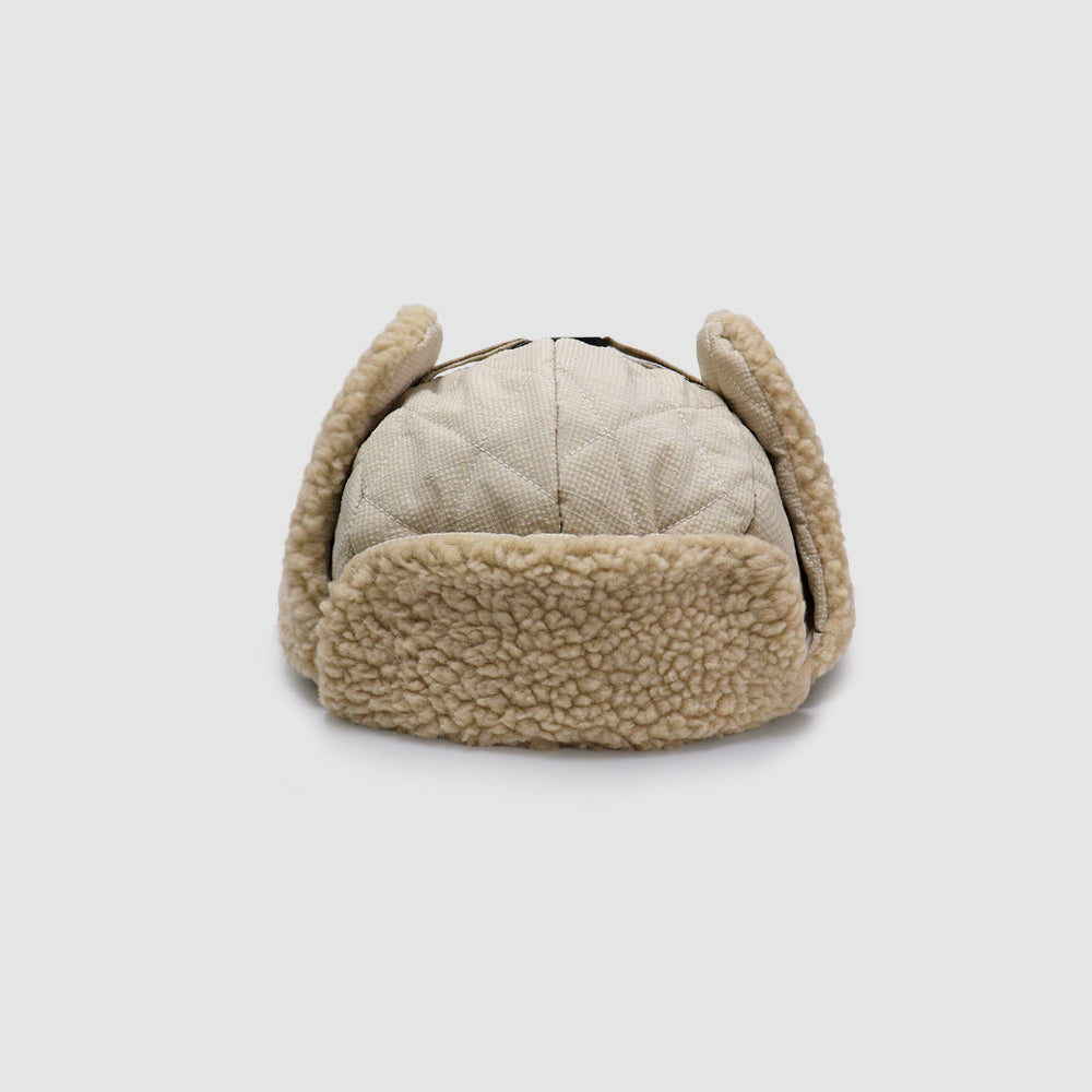 Cycling Hiking Thick Fleece Ear Flap Trapper Hat