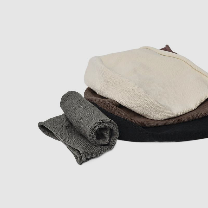American Elastic Solid Color Beanie