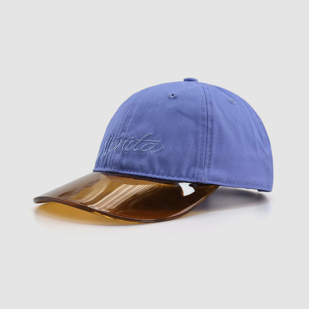 Eco-friendly Plastic Brim Spliced Cotton Baseball Cap