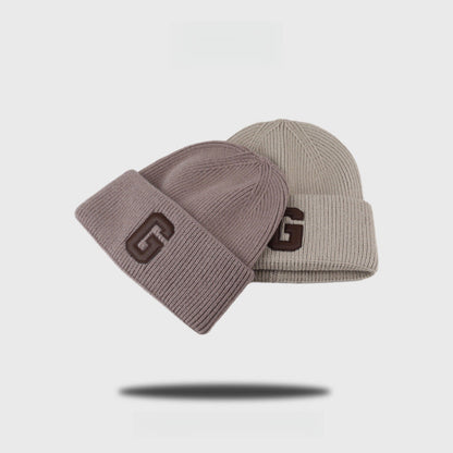 G Letters Thickened Warm Beanie